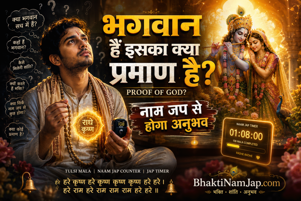 Bhagwan Hain Iska Kya Pramaan Hai