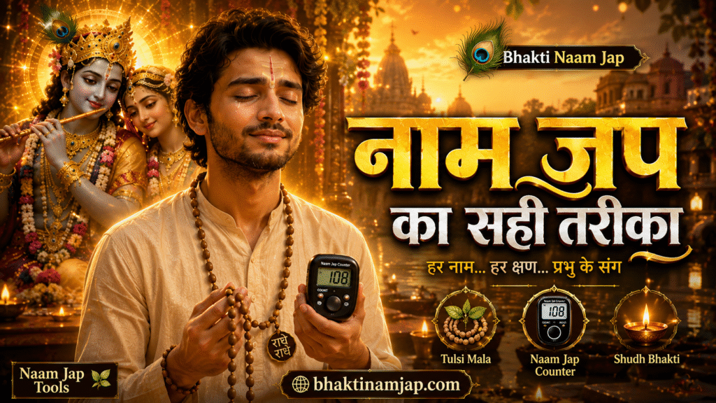 Naam Jaap Karne Ka Sahi Tarika with Radha Krishna Bhakti and Tulsi Mala