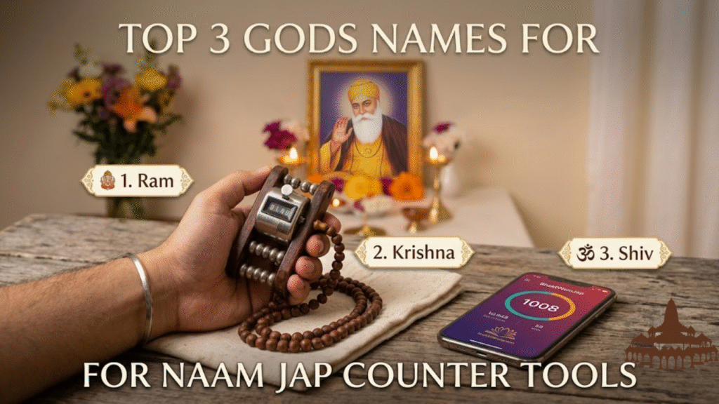 Top 3 Gods Name Available on Name Jap Counter Tools
