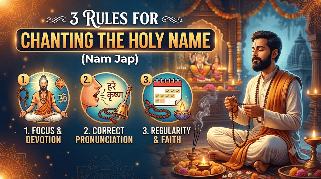 3 Rules for Chanting the Holy Name (Nam Jap)